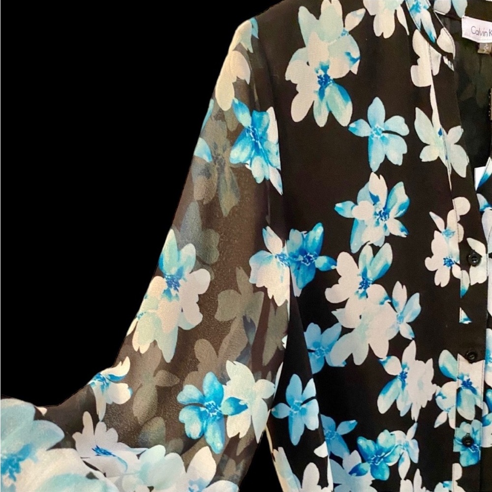 Calvin Klein sheer jacket NWT